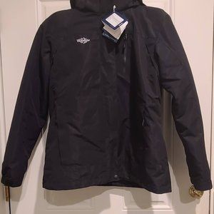 Wantdo Women's 3 in 1 Waterproof Ski Jacket Windproof Winter Snow Coat Snowboard